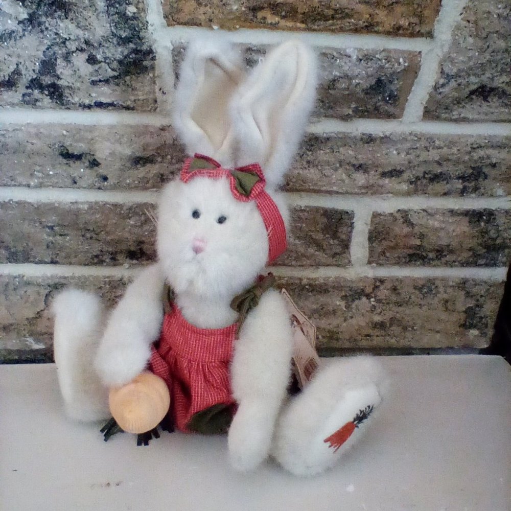 Boyd's bear Wabbit Mcveggie from the Head Bean Collection